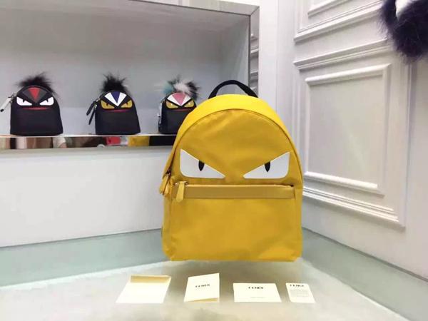 2015秋冬最新作 FENDI フェンディ スーパーコピー BAGBUGS　ナイロンリュックサッ 8BZ038_48Z_F044W